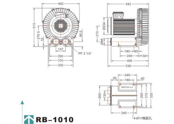 全風RB-1010高壓鼓風機尺寸表.jpg