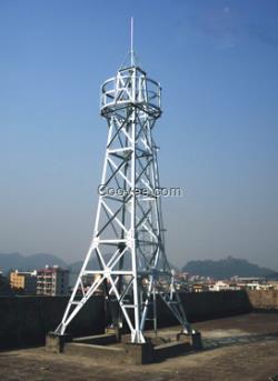 监控塔:摄像机监控塔架