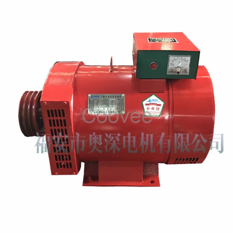 ST单相柴油发电机单机全铜芯电球220V电机厂