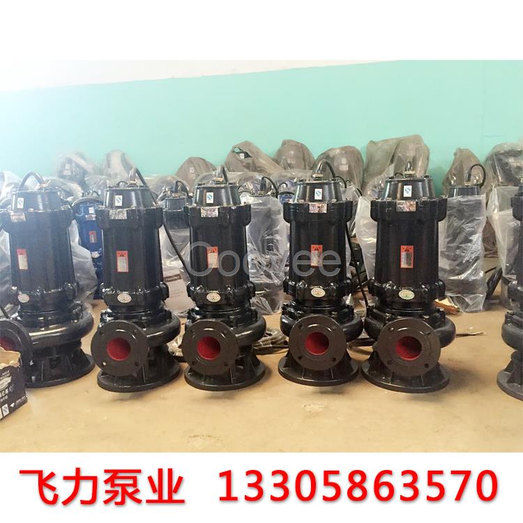 定做潜水式无堵塞排污泵小区地下室排涝泵批发