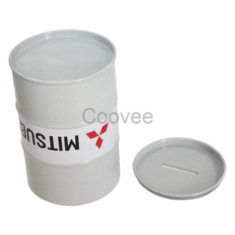 厂家直销马口铁油桶罐硬币存钱罐活动赠品