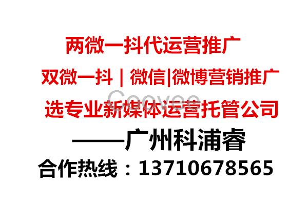 广州抖音品牌运营抖音专业运营模式找广州科浦