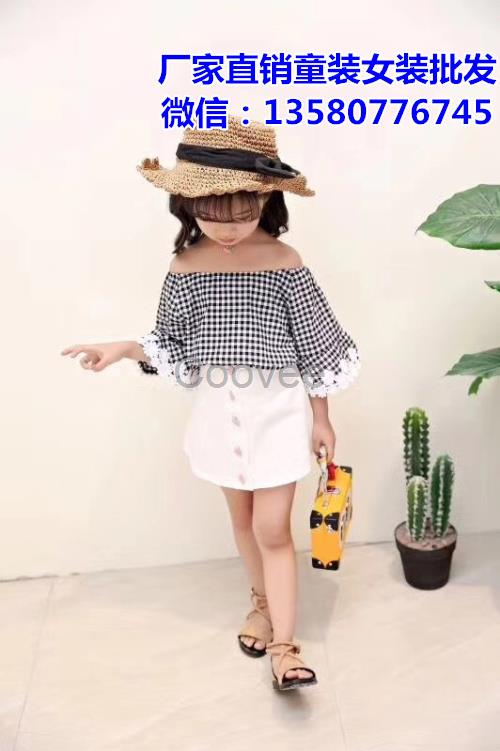 阿里巴巴儿童批发市场进货货到付款女童碎花连