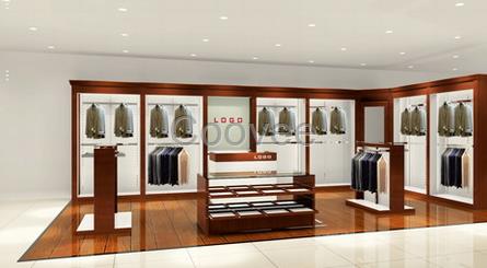 成都服装展柜制作厂定做成都服装店展示柜及展