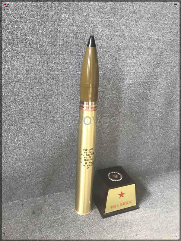 37mm高射炮弹工艺品高度130加加农炮模型收藏价值 炮弹工艺品厂家