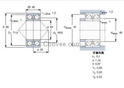 7016CDB轴承价格NACHI