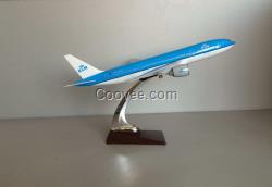 供应B777荷兰航空静态航空模型32cm