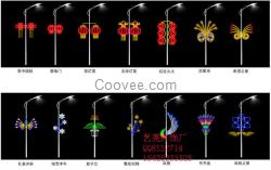 各种LED路灯杆装饰灯