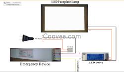 应急led日光灯应急led灯管内置电源-郎特照明