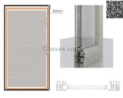 内置百叶中空玻璃构造及材料