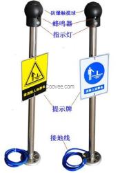 采油厂防爆人体静电释放器