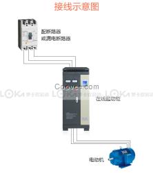 智能型软起动批发 37kW带液晶显示屏软起动柜