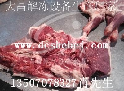 羊肉真空解冻机生产厂家，羊肉真空解冻机