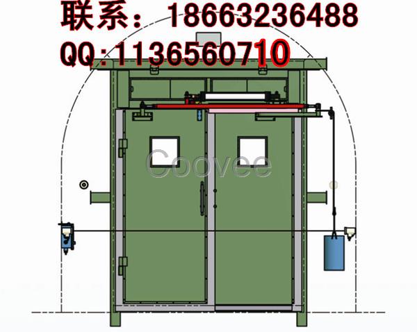 矿用无压风门自动式气动式手动式样式