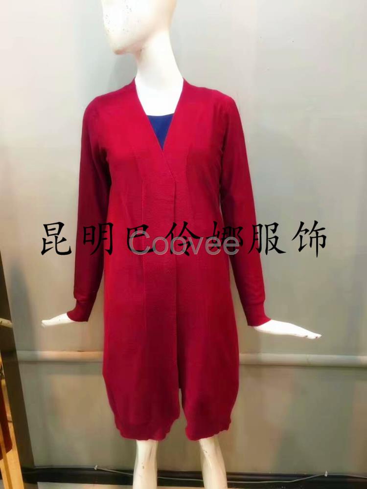 云南女装折扣品牌批发昆明品牌服装折扣批发爱娟爱媚依然毛衫