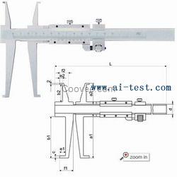 内沟槽游标卡尺 A635520