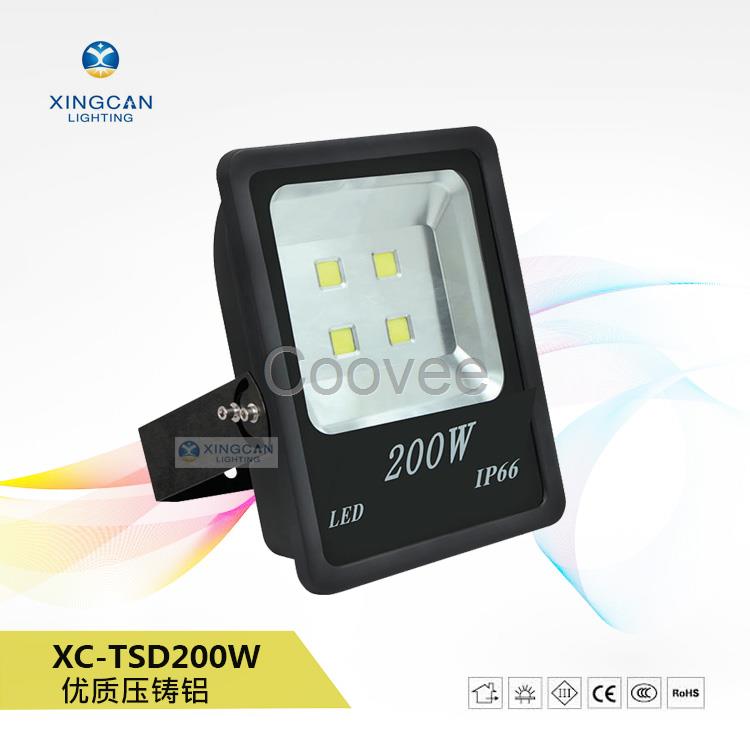 led户外广告招牌投光灯高杆泛光灯高亮防水100w200w