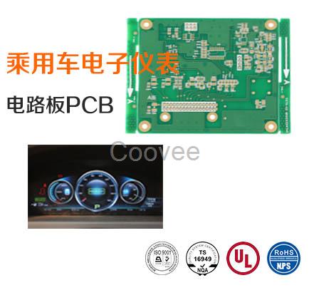 乘用车电子仪表电路板PCB