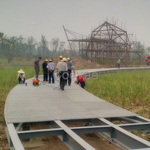 马道走道板镀锌格栅板马道钢格板