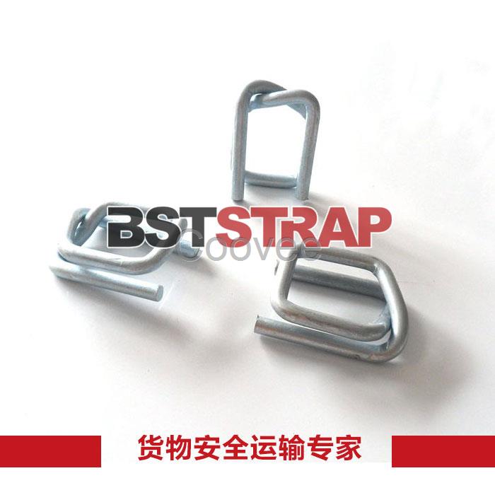 BSTSTRAP钢丝打包扣回形扣纤维打包带专用扣19mm