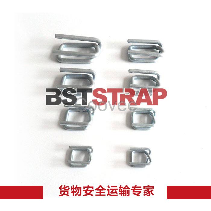 BSTSTRAP金属冲压式回形扣镀锌打包扣环形打包扣32mm