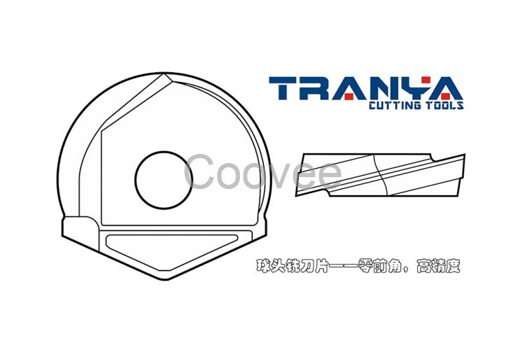 球头刀片1精球刀片1日立球刀片1瓦尔特球刀片1球头铣刀片生产