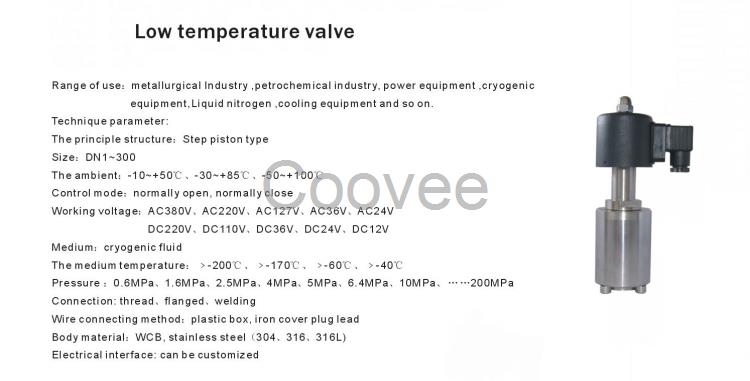 超低温高压电磁阀-德国莱克低温高压电磁阀