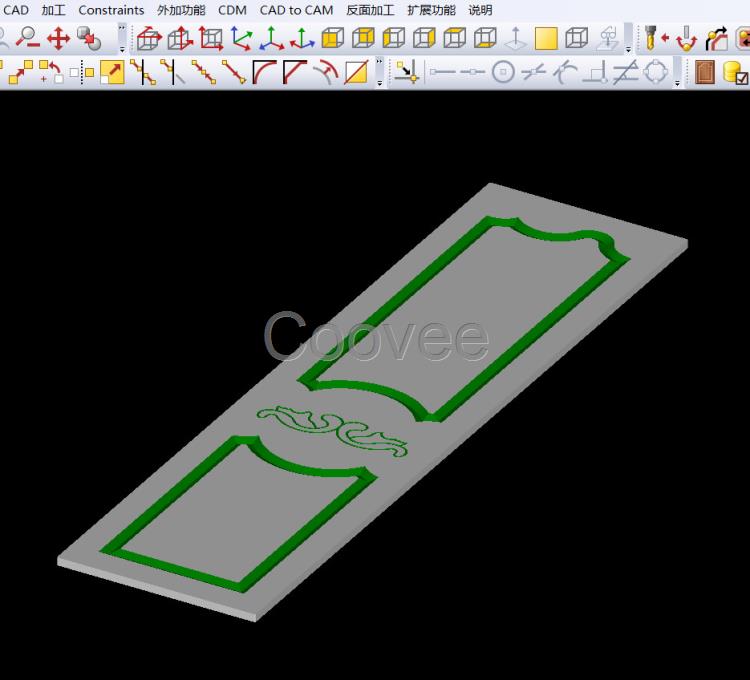 Alphacam制作模板CDM橱柜门下料排版软件