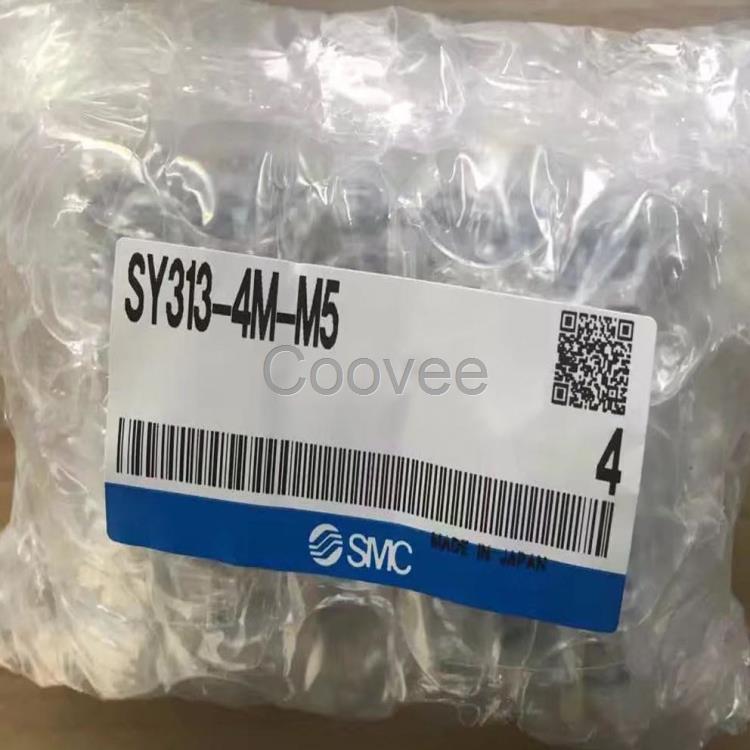 SMC3通阀可与5通阀混合集装的形式SY313-4M-M5