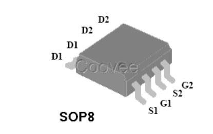 4842mos管sop-8场效应管双N沟道高功率MOSFET