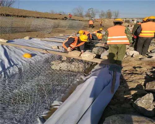 河堤防洪格宾网水利治理 热镀锌格宾网护坡护岸