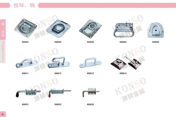 厢式货车不锈钢门挂钩门扣门碰门吸防风钩方舱风勾门阻