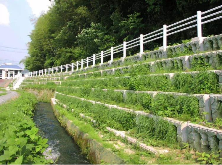 阶梯式生态护坡混凝土河道护岸厂家