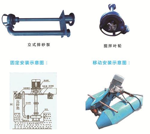 山东液下泥沙泵厂家 搅拌式液下泥沙泵