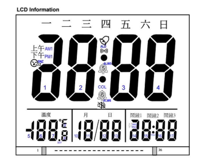 智能语音播报日历星期显示电子温度时钟芯片IC