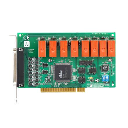 PCI-1761研华8路继电器输出和8路隔离数字量输入卡